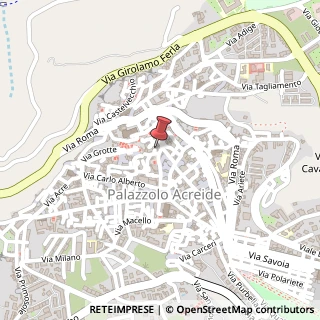 Mappa Via Bando Superiore, 49, 96010 Palazzolo Acreide, Siracusa (Sicilia)