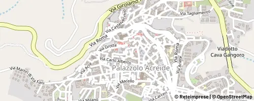 Mappa Palazzolo Acreide