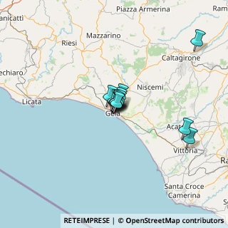 Mappa Via Piero Mascagni, 93012 Gela CL, Italia (8.20417)