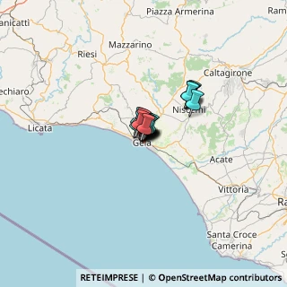Mappa Via Piero Mascagni, 93012 Gela CL, Italia (4.665)