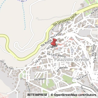 Mappa Via Gorizia, 69, 96010 Palazzolo Acreide, Siracusa (Sicilia)