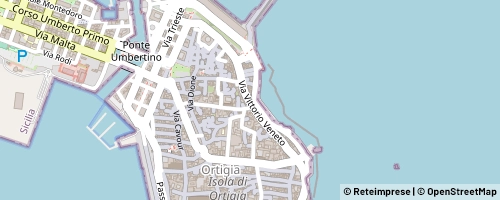 Mappa Siracusa