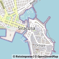 Mapa Siracusa