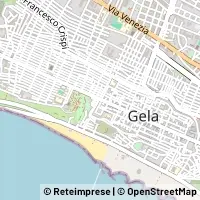 Mapa Gela