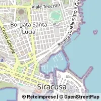 Kaart Siracusa