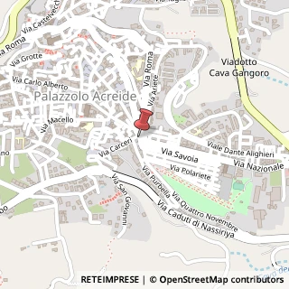 Mappa Piazza pretura, 96010 Palazzolo Acreide, Siracusa (Sicilia)