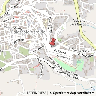 Mappa Via Nazionale, 14, 96010 Palazzolo Acreide, Siracusa (Sicilia)