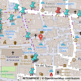 Mappa Via Roma, 96100 Siracusa SR, Italia (0.137)