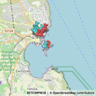 Mappa Via Nizza, 96100 Siracusa SR, Italia (1.61909)