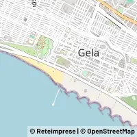 Karte Gela