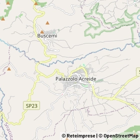 Mappa Palazzolo Acreide