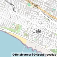 Mapa Gela