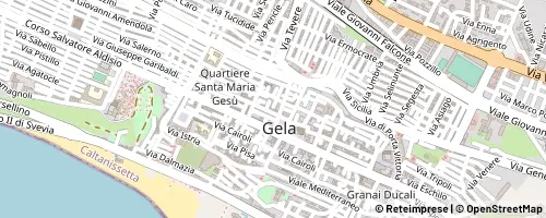 Mappa Gela