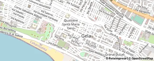 Mappa Gela