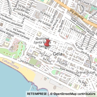 Mappa Corso Vittorio Emanuele, 310, 93012 Gela, Caltanissetta (Sicilia)