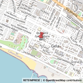Mappa Corso Vittorio Emanuele, 316, 93012 Gela, Caltanissetta (Sicilia)