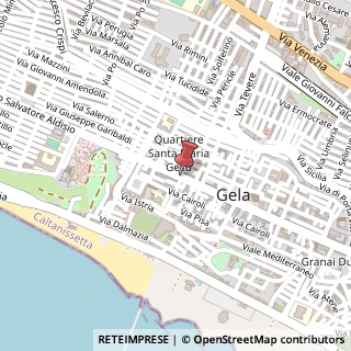 Mappa Corso Vittorio Emanuele, 320, 93012 Gela, Caltanissetta (Sicilia)