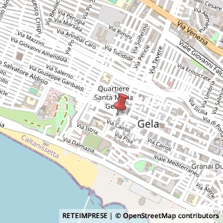 Mappa Corso Vittorio Emanuele, 413, 93012 Gela, Caltanissetta (Sicilia)