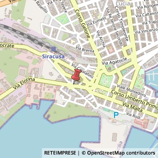 Mappa Via Elorina,  16, 96100 Siracusa, Siracusa (Sicilia)