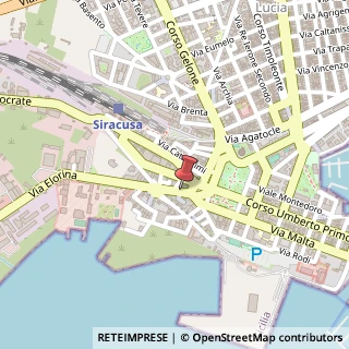 Mappa Via Elorina, 4, 96100 Siracusa, Siracusa (Sicilia)