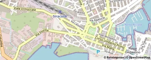 Mappa Syracuse