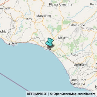 Mappa Via Niscemi, 93012 Gela CL, Italia (25.79)