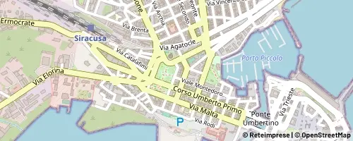 Mappa Syracuse