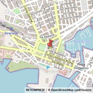 Mappa Via Alessandro Rizza, 19, 96100 Siracusa, Siracusa (Sicilia)
