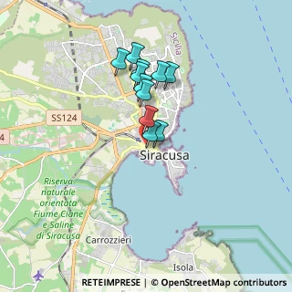 Mappa Via Catania, 96100 Siracusa SR, Italia (1.47909)