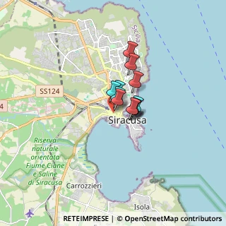 Mappa Via Catania, 96100 Siracusa SR, Italia (0.86455)