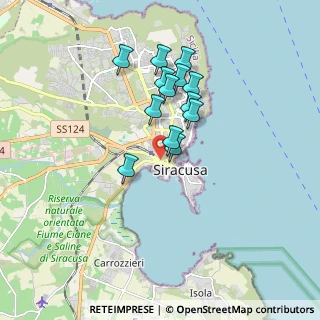 Mappa Via Catania, 96100 Siracusa SR, Italia (1.61231)