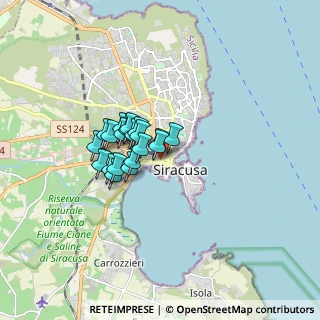 Mappa Via Catania, 96100 Siracusa SR, Italia (1.2185)