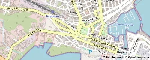 Mappa Siracusa