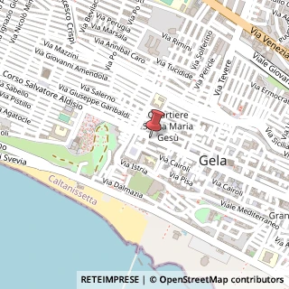 Mappa Corso Vittorio Emanuele, 370, 93012 Gela, Caltanissetta (Sicilia)