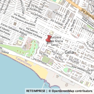 Mappa Corso Vittorio Emanuele, 475, 93012 Gela, Caltanissetta (Sicilia)