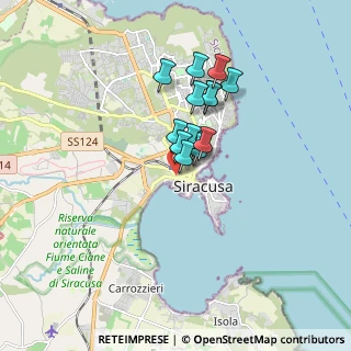 Mappa Vicolo Minosse, 96100 Siracusa SR, Italia (1.335)