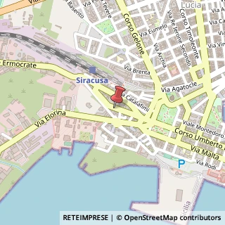 Mappa Corso Umberto I, 145, 96100 Siracusa, Siracusa (Sicilia)