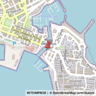 Mappa Riva Giuseppe Garibaldi, 6, 96100 Siracusa, Siracusa (Sicilia)