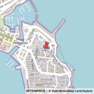 Mappa Via San Pietro, 9, 96100 Siracusa, Siracusa (Sicilia)
