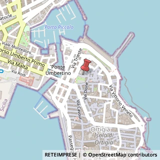 Mappa Via Emmanuele de Benedictis, 37, 96100 Siracusa, Siracusa (Sicilia)