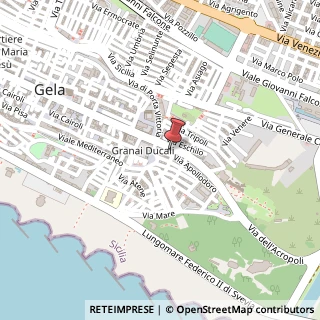 Mappa Corso Vittorio Emanuele, 121, 93012 Gela, Caltanissetta (Sicilia)