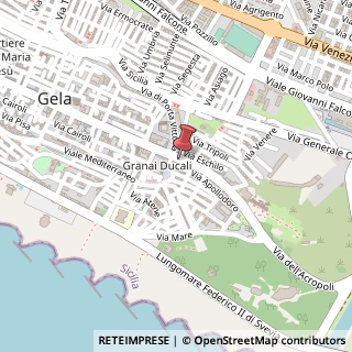 Mappa Corso Vittorio Emanuele, 98, 93012 Gela, Caltanissetta (Sicilia)