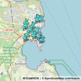 Mappa Lungomare di Levante Elio Vittorini, 96100 Siracusa SR, Italia (1.5715)