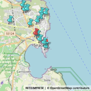 Mappa Lungomare di Levante Elio Vittorini, 96100 Siracusa SR, Italia (2.55143)