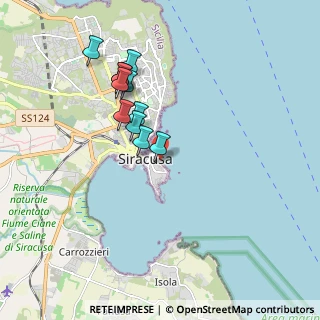 Mappa Lungomare di Levante Elio Vittorini, 96100 Siracusa SR, Italia (1.82636)