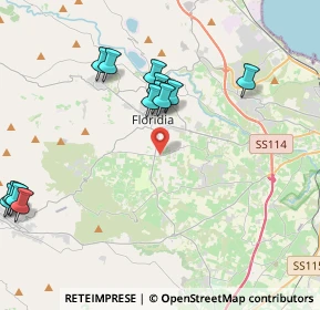 Mappa Traversa Passo Barone, 96014 Floridia SR, Italia (5.09769)