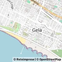 Mapa Gela