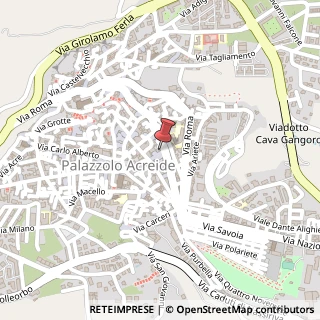 Mappa Via Carnevale, 17, 96010 Palazzolo Acreide, Siracusa (Sicilia)