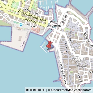 Mappa Molo Zanagora c/o pontile Marina, Yachting, 96100 Siracusa SR, Italia, 96100 Siracusa, Siracusa (Sicilia)
