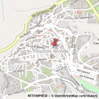 Mappa Via Duca D'Aosta, 5, 96010 Palazzolo Acreide, Siracusa (Sicilia)